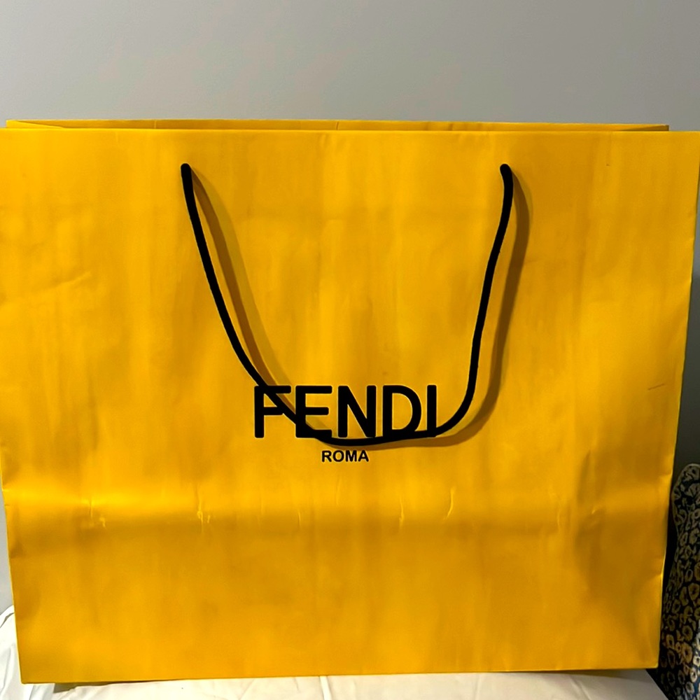 Fendi Roma shopping 🛍️ bag